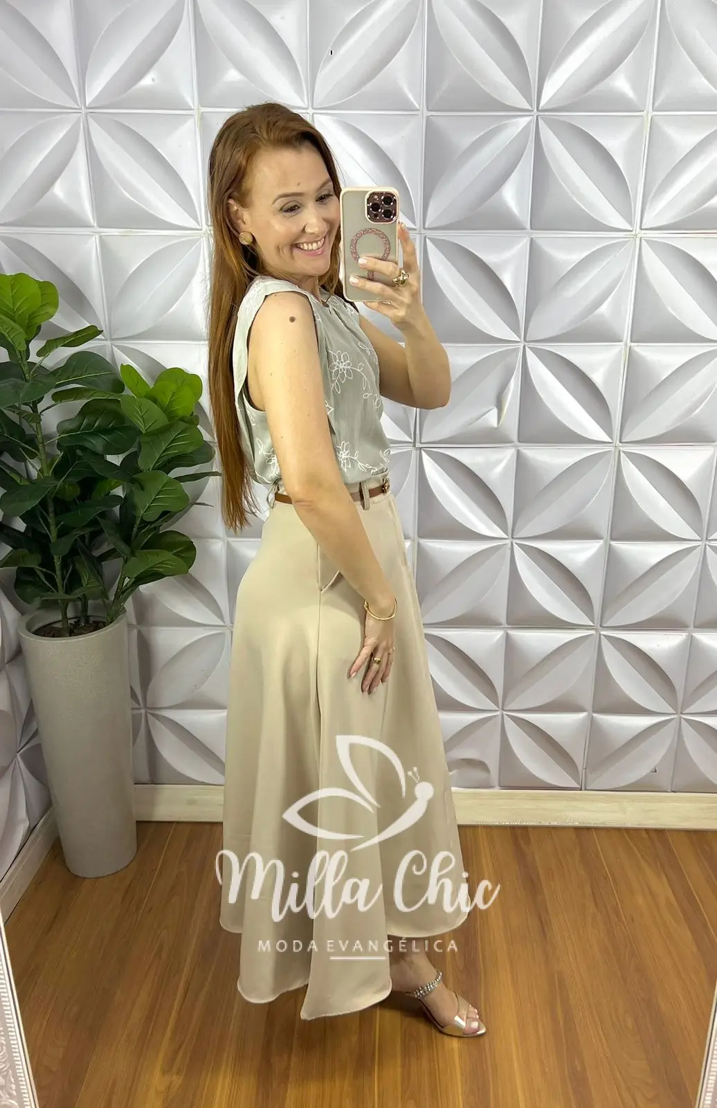 Blusa Cetim Manga Babadinho Com Botoes Encapados Iris – Azul Acinzentado – Milla Chic Blusa Cetim Manga Babadinho Com Botoes Encapados Iris - Azul Acinzentado - Milla Chic