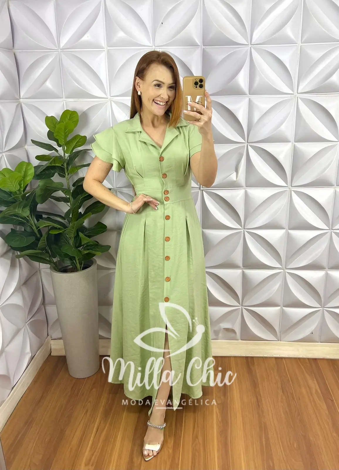 Chemise Alfaiataria Amarrant Manga Babadinho Gola Polo Longo Com Pregas Paula – Menta – Milla Chic Chemise Alfaiataria Amarrant Manga Babadinho Gola Polo Longo Com Pregas Paula - Menta - Milla Chic