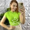 Blusa Tricot Modal Com Manga Musclee Bia - Lima - Milla Chic