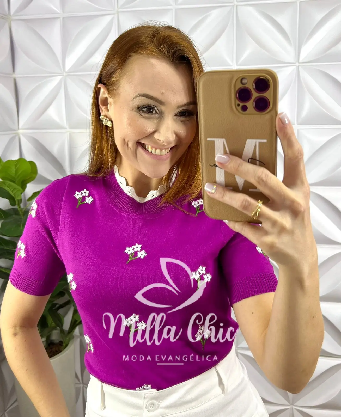 Saia Sarja Com Elastano Botões Funcionais Com Bolsos Laterais Frontal Nicole – Branca – Milla Chic Saia Sarja Com Elastano Botões Funcionais Com Bolsos Laterais Frontal Nicole - Branca - Milla Chic