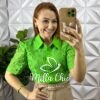 Milla Chic - millachic com br saia sarja com elastano evase midi com recortes e cinto corine nude 4 Saia Sarja Com Elastano Evase Mídi Com Recortes e Cinto Corine - Areia - Milla Chic