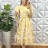 Milla Chic - millachic com br vestido chemise tricoline manga babadinho midi com marias thalita rosa copia 3 Vestido Chemise Tricoline Manga Babadinho Mídi Com Marias Thalita - Manteiga - Milla Chic