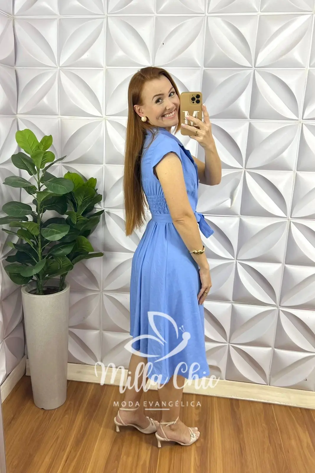 Vestido Katie Alfaiataria Marrant – Milla Chic Vestido Katie Alfaiataria Marrant - Milla Chic