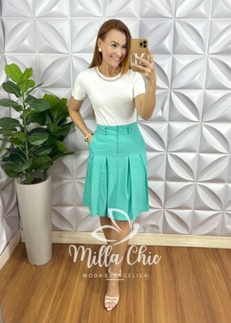 Milla Chic - millachic com br blusa milla com pedrarias canelada de viscose azul 10 Blusa Milla Com Pedrarias Canelada De Viscose - Azul - Milla Chic