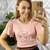 Blusa Tarsila Em Tricot Modal - Rosa - Milla Chic