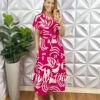 Conjunto Galles tecido crepe estampado - Milla Chic