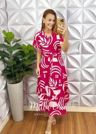 Milla Chic - millachic com br conjunto galles tecido crepe estampado 2 Conjunto Galles tecido crepe estampado - Milla Chic