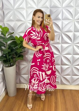 Milla Chic - millachic com br conjunto galles tecido crepe estampado Conjunto Galles tecido crepe estampado - Milla Chic