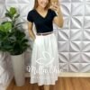Saia Madrid Branca - Milla Chic