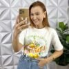 Milla Chic - millachic com br t shirt limao siciliano malha T-shirt Limão Siciliano malha - Milla Chic
