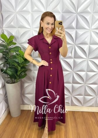 Vestido Chemise Amaris - Milla Chic