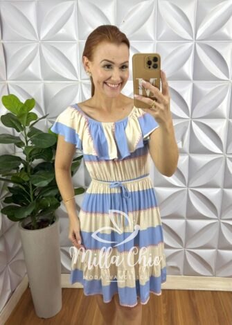 Vestido Comfy Chic Gabriela - Nude - Milla Chic