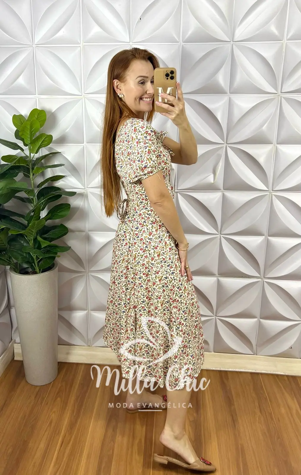 Vestido Lia Camponesa – Branco – Milla Chic Vestido Lia Camponesa - Branco - Milla Chic