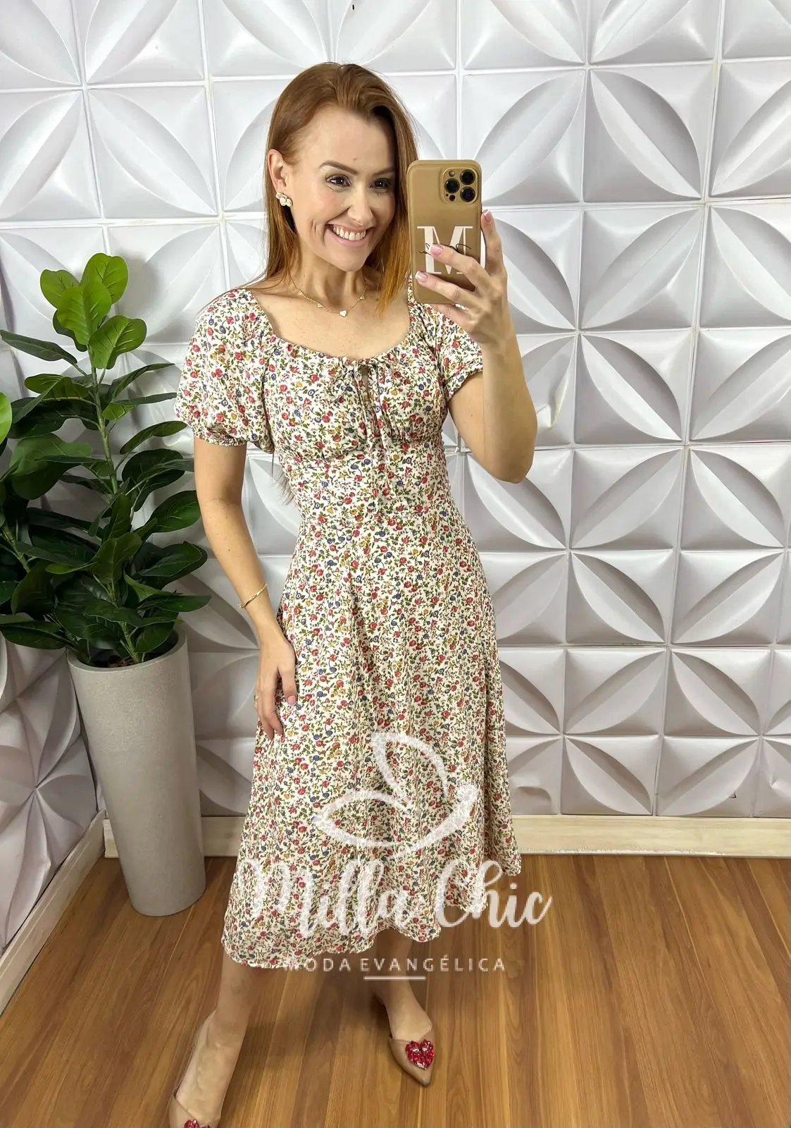 Vestido Lia Camponesa – Branco – Milla Chic Vestido Lia Camponesa - Branco - Milla Chic