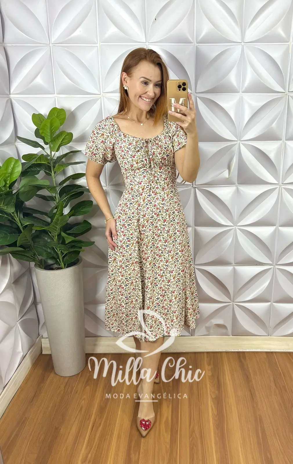 Vestido Lia Camponesa – Branco – Milla Chic Vestido Lia Camponesa - Branco - Milla Chic