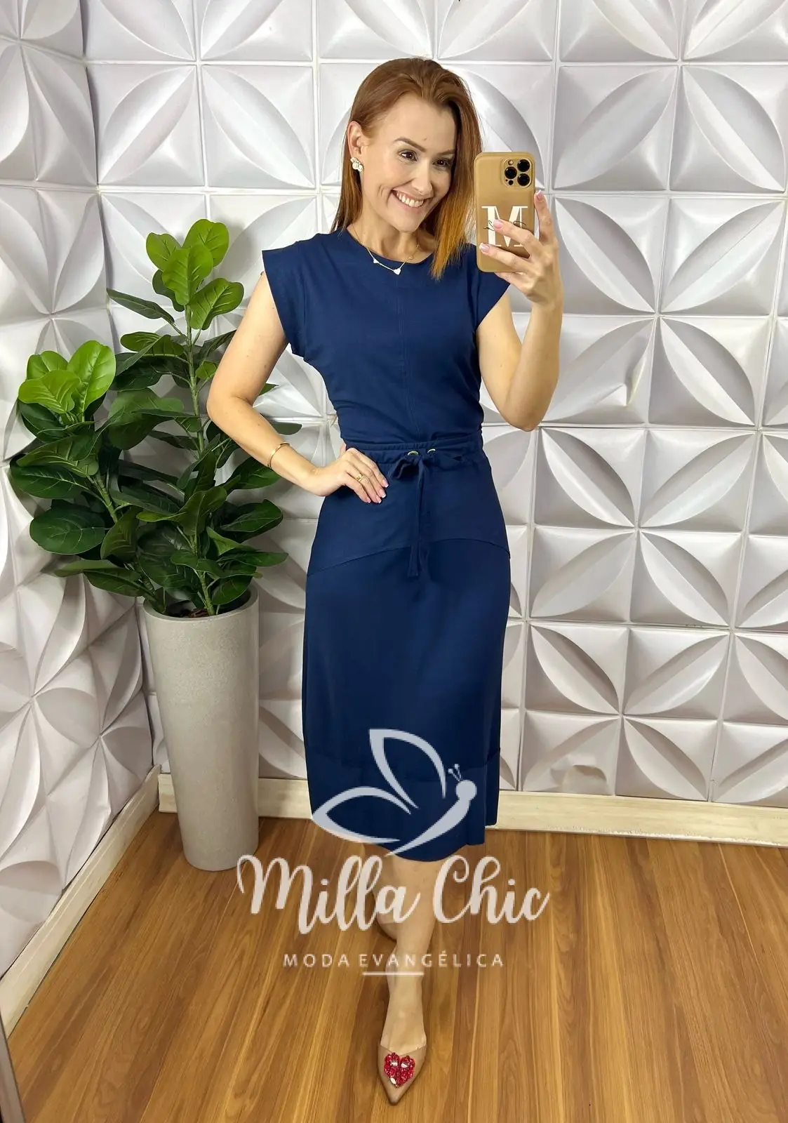 Conjunto Jordânia Moletinho – Azul Marinho – Milla Chic Conjunto Jordânia Moletinho - Azul Marinho - Milla Chic