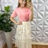 Blusa Califórnia Flor - Rosa - Milla Chic
