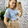 Blusa Cannes - Azul - Milla Chic