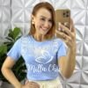 Milla Chic - millachic com br blusa cannes malha de algodao bordada azul 2 Blusa Cannes Malha De Algodão Bordada - Azul - Milla Chic