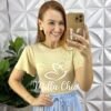 Blusa Tarsila Em Tricot Modal - Areia - Milla Chic