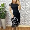 Conjunto Em Renda Ibiza - Preto - Milla Chic