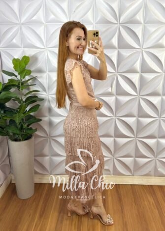 Milla Chic - millachic com br conjunto em renda ibiza rose 2 Conjunto Em Renda Ibiza - Rosé - Milla Chic