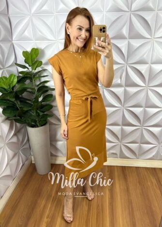 Milla Chic - millachic com br conjunto jordania moletinho marrom 2 Conjunto Jordânia Moletinho - Marrom - Milla Chic