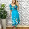Vestido Bordado Magnólia - Milla Chic