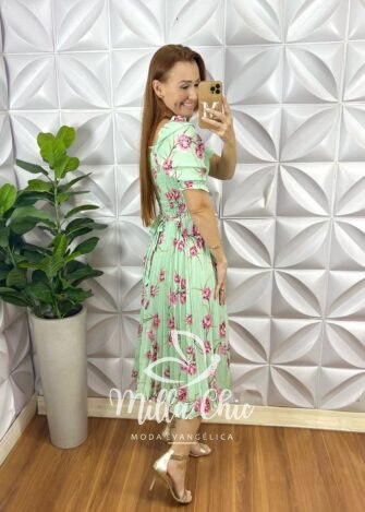 Milla Chic - millachic com br vestido dolce verde 1 Vestido Dolce - Verde - Milla Chic
