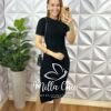 Milla Chic - millachic com br vestido em tricot luxemburgo preto Vestido Em Tricot Luxemburgo - Preto - Milla Chic