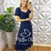 Vestido Florence - Azul Marinho - Milla Chic