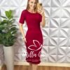 Milla Chic - millachic com br vestido jade em tricot preto copia Vestido Jade Em Tricot - Vermelho - Milla Chic
