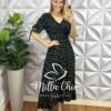Milla Chic - millachic com br vestido liz viscolinho estampado 3 Vestido Liz Viscolinho Estampado - Preto - Milla Chic