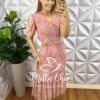 Milla Chic - millachic com br vestido romana tule estampado 1 Vestido Romana Tule Estampado - Milla Chic