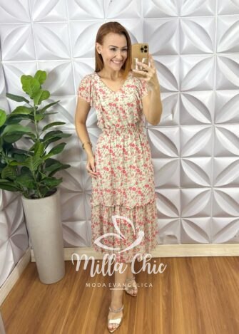 Vestido Verbena Em Tule - Milla Chic
