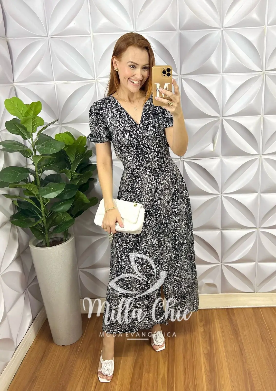 Vestido Nadine Em Viscolinho – Preto – Milla Chic Vestido Nadine Em Viscolinho - Preto - Milla Chic