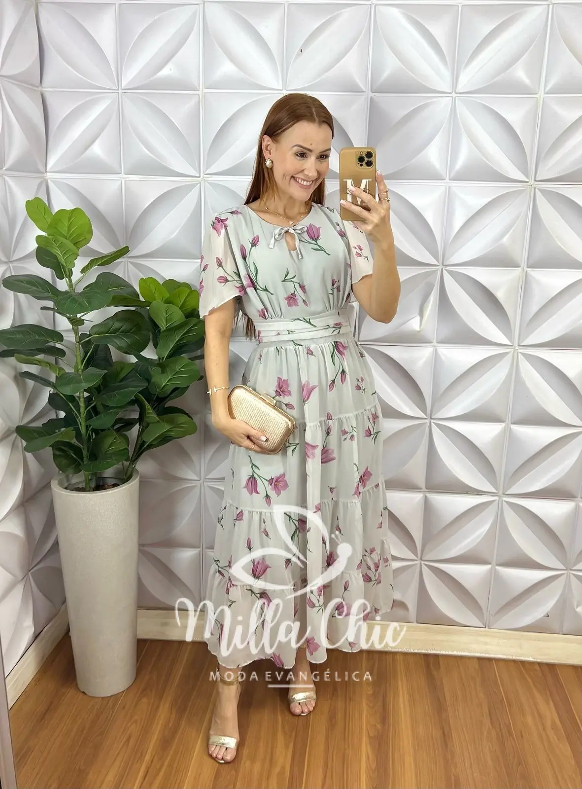 Vestido Ninive Em Chiffon – Off White – Milla Chic Vestido Ninive Em Chiffon - Off White - Milla Chic