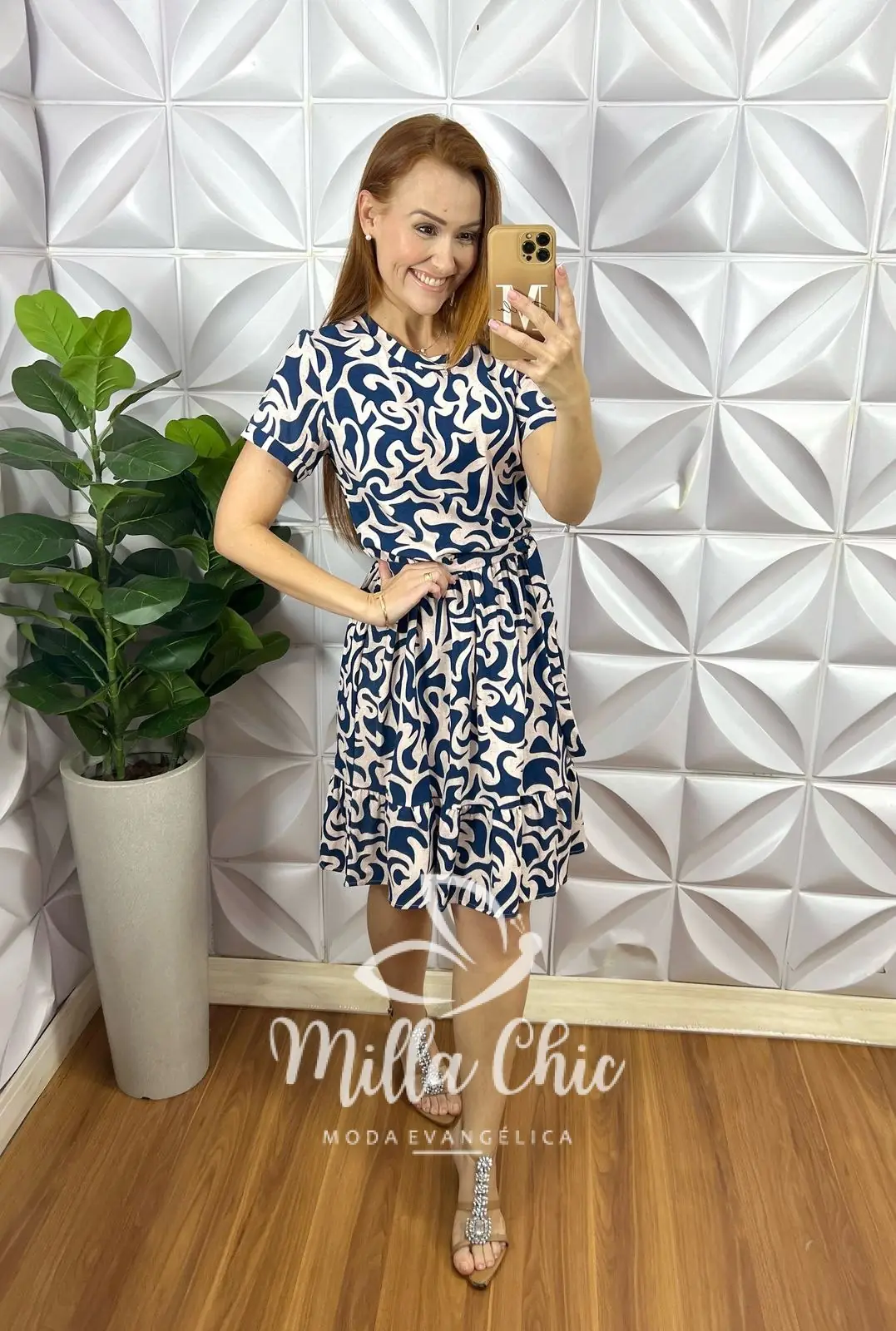 Vestido Lourdes Comfy Chic – Azul – Milla Chic Vestido Lourdes Comfy Chic - Azul - Milla Chic