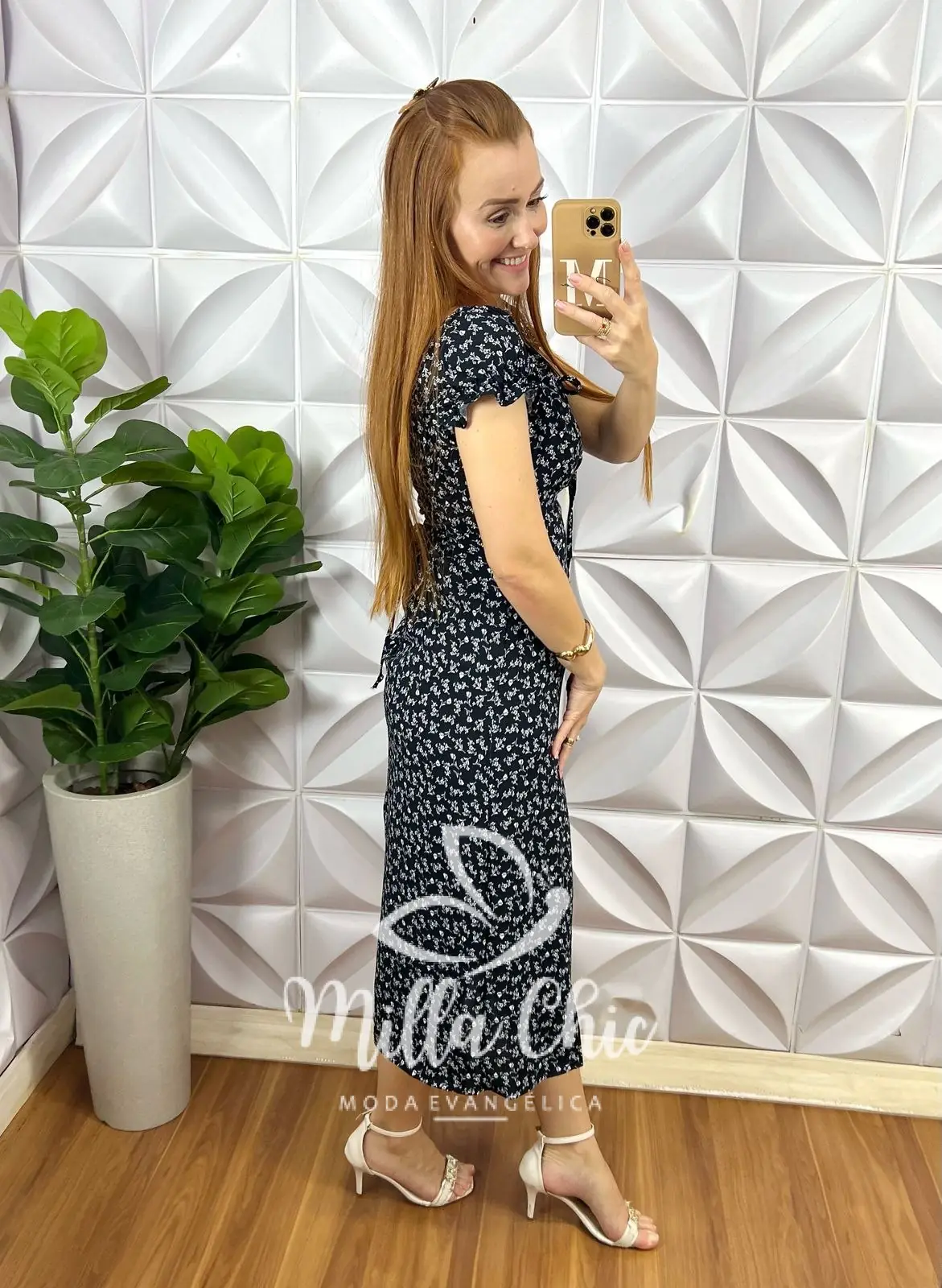 Vestido Camponesa Reto – Preto – Milla Chic Vestido Camponesa Reto - Preto - Milla Chic