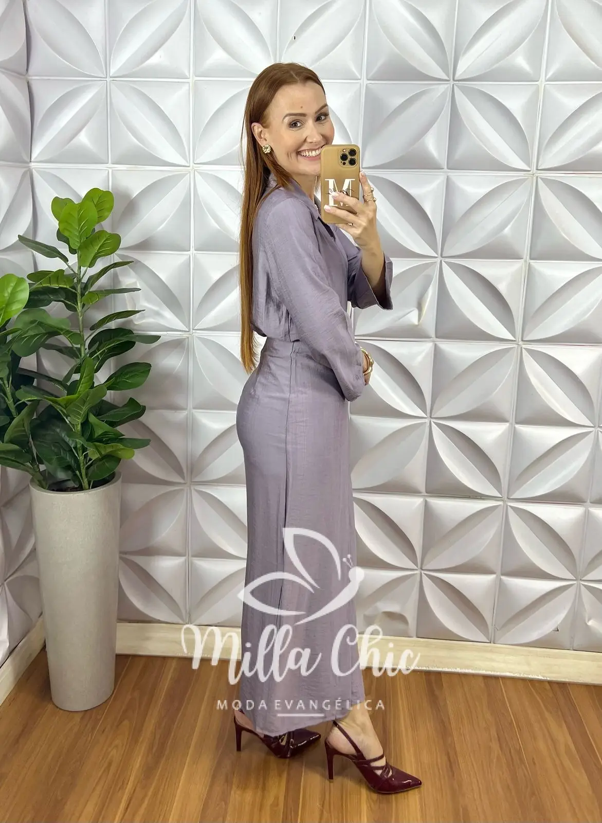 Conjunto Constância – Cinza – Milla Chic Conjunto Constância - Cinza - Milla Chic