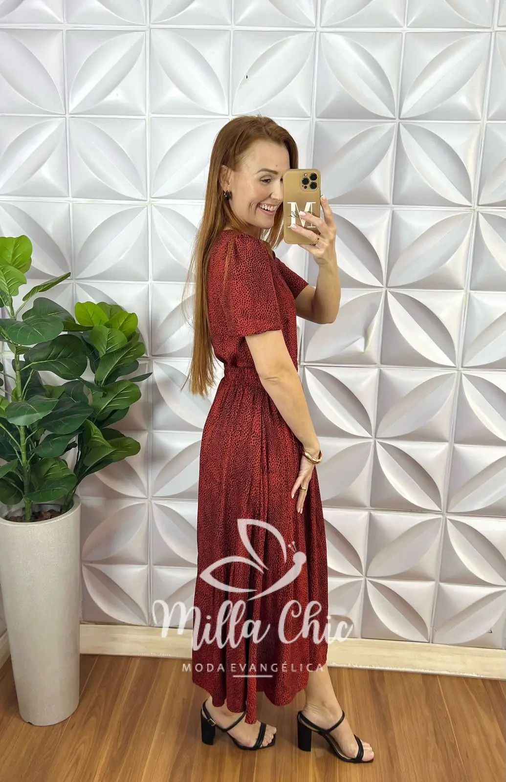 Conjunto Aruna Em Viscolinho – Vermelho – Milla Chic Conjunto Aruna Em Viscolinho - Vermelho - Milla Chic