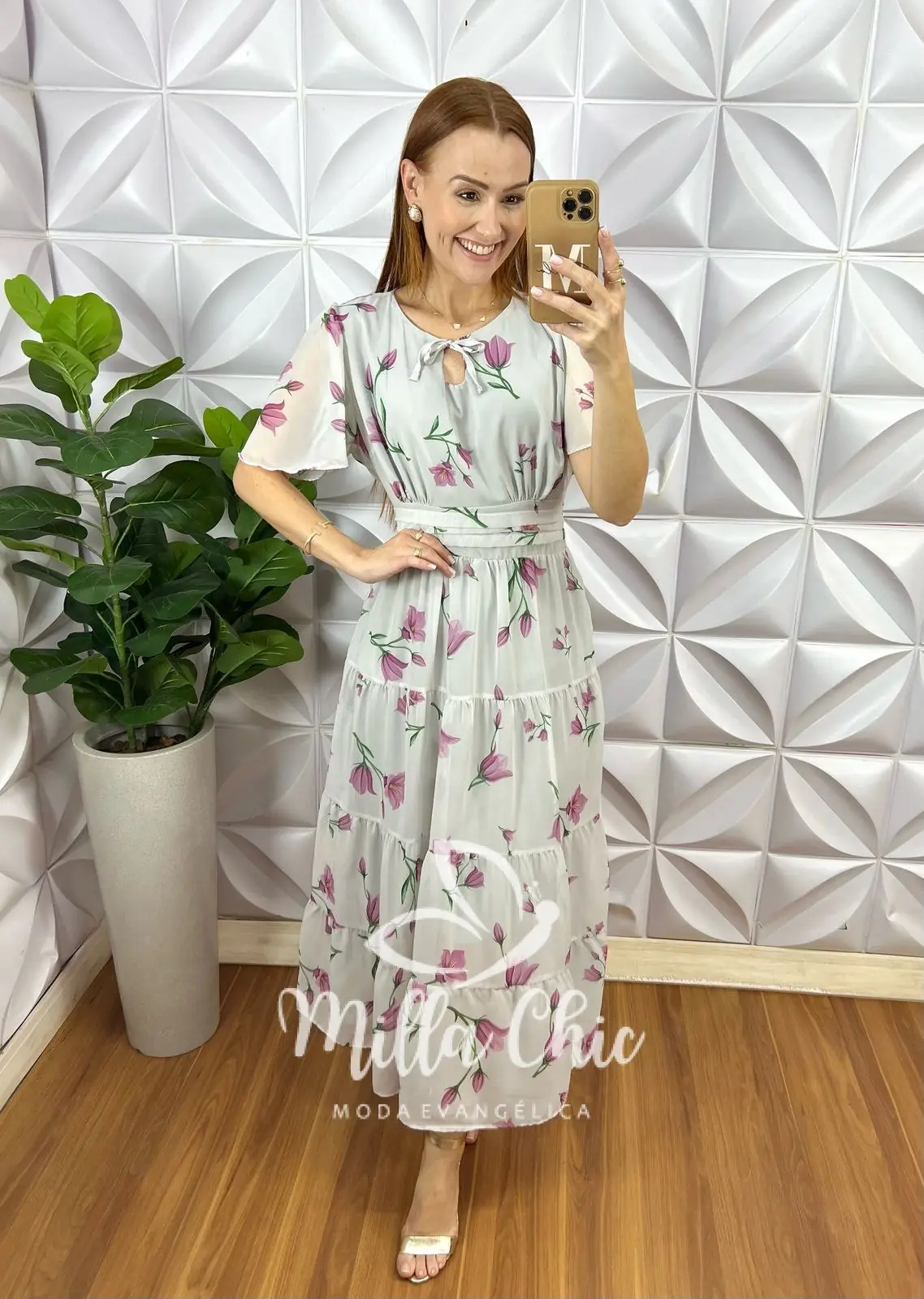 Vestido Ninive Em Chiffon – Off White – Milla Chic Vestido Ninive Em Chiffon - Off White - Milla Chic