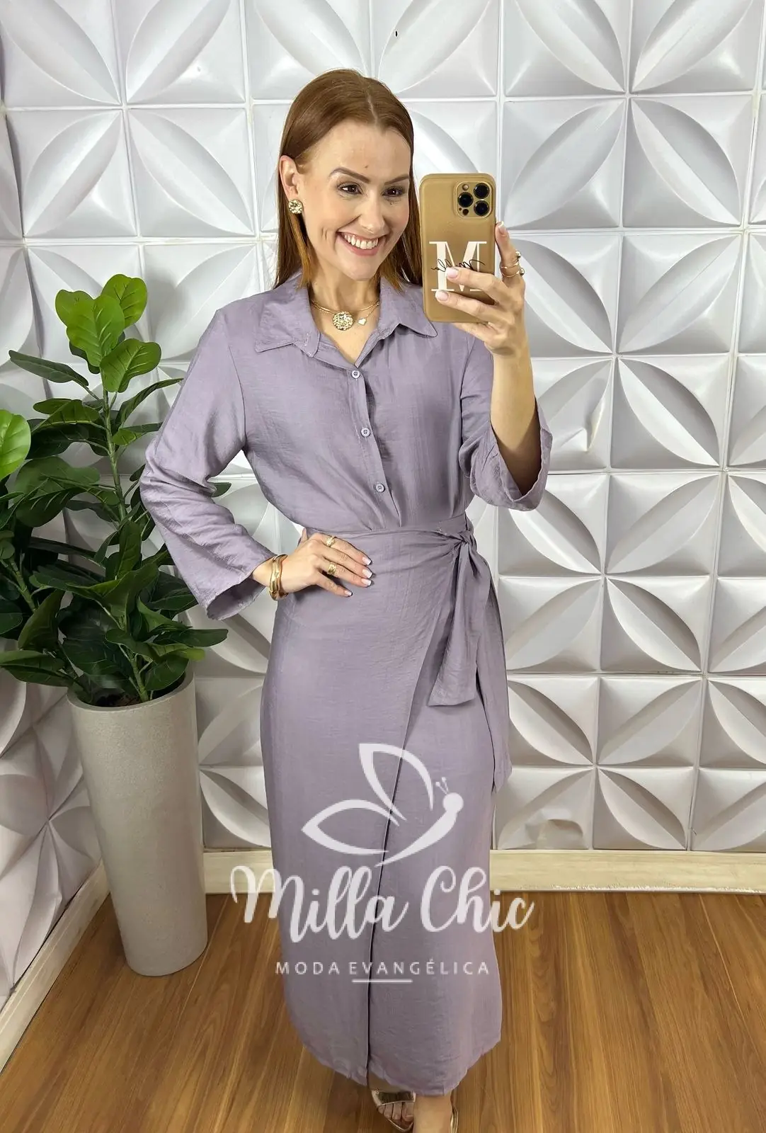 Conjunto Constância – Cinza – Milla Chic Conjunto Constância - Cinza - Milla Chic