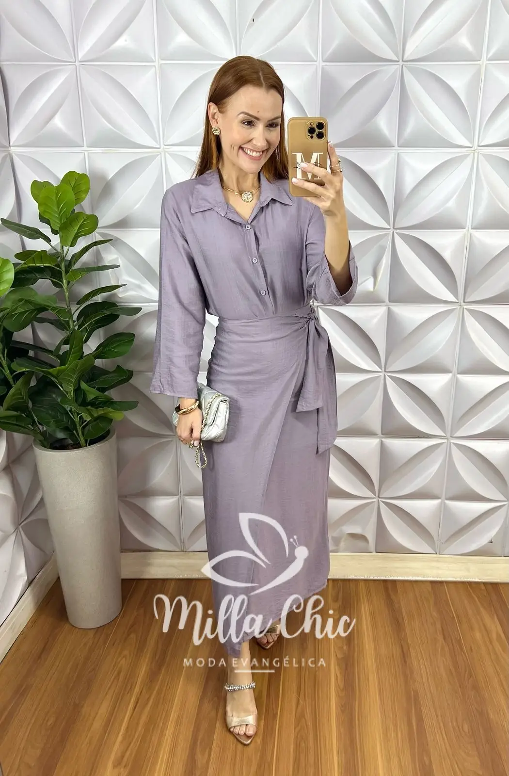 Conjunto Constância – Cinza – Milla Chic Conjunto Constância - Cinza - Milla Chic