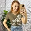 Blusa Filipinas Bordado Em Cordone - Verde - Milla Chic