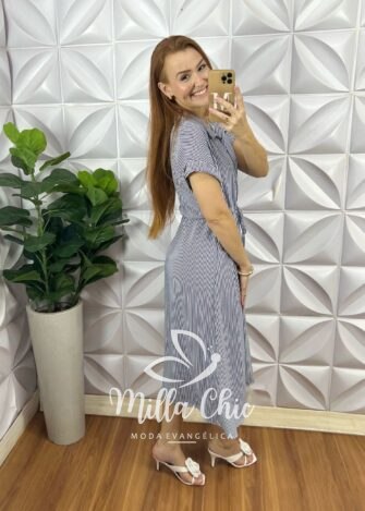 Milla Chic - millachic com br chemise ione em crepinho 6 Chemise Ione Em Crepinho - Milla Chic