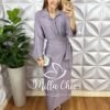 Conjunto Constância - Cinza - Milla Chic