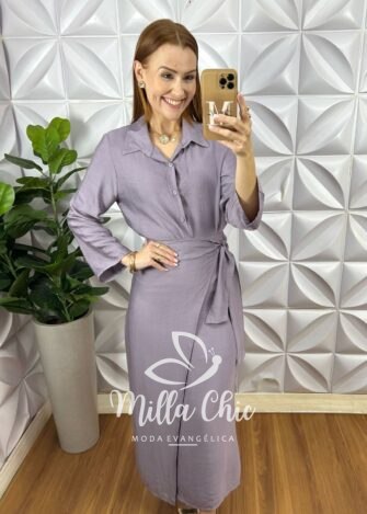 Conjunto Constância - Cinza - Milla Chic