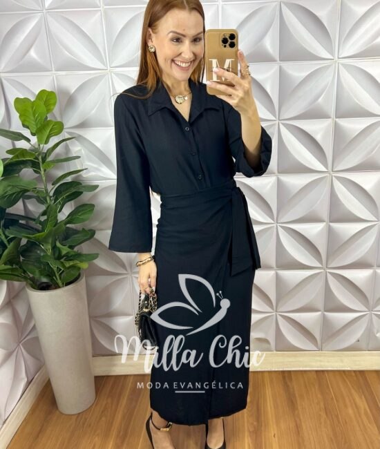 Conjunto Constância - Preto - Milla Chic
