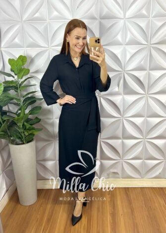 Milla Chic - millachic com br conjunto constancia preto 4 Conjunto Constância - Preto - Milla Chic